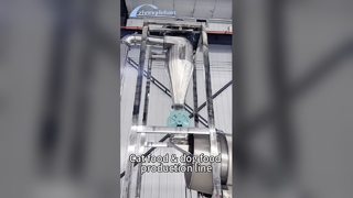 Γραμμή Παραγωγής Fish Pet Food Extruder 500kg/h