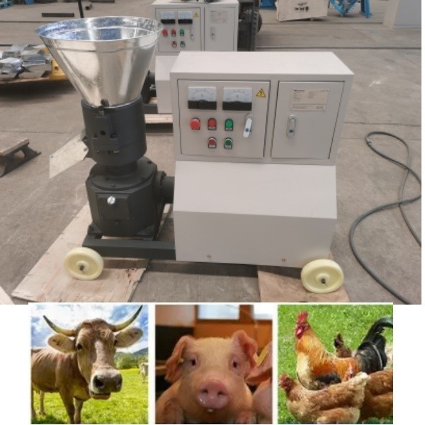 80-1000kg το diesel ικανότητας/προσανατολισμένος προς ο την μηχανή μύλος σβόλων τροφών μηχανών σβόλων ζωοτροφών εύκολοι λειτουργεί την κατασκευή τροφών πουλερικών