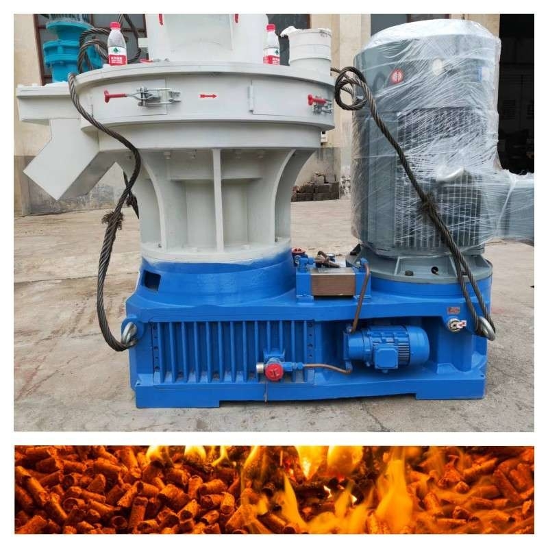 55kw γραμμή παραγωγής σβόλων κύβων δαχτυλιδιών γραμμών παραγωγής 800-1000kg/H σβόλων βιομαζών