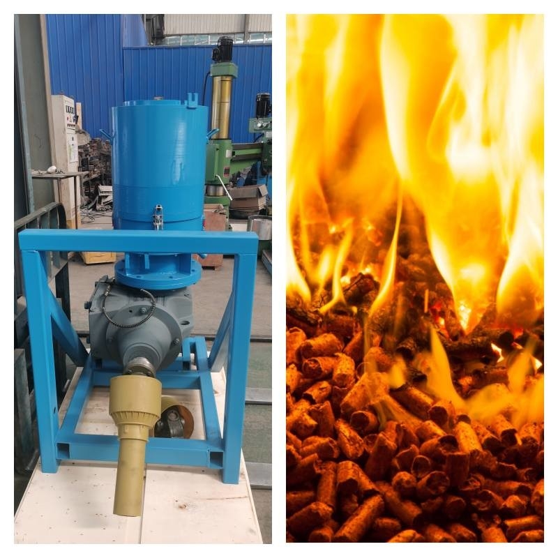 ξύλινο Pelletizer μύλων σβόλων 250-350kg/H 36hp τροφοδοτημένο PTO για τους σβόλους καυσίμων