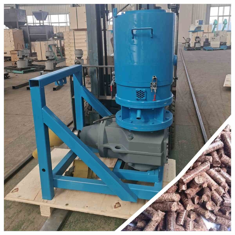 100-800kg/H PTO σβόλος ψαριών μύλων σβόλων που κάνει τη βιομάζα καυσίμων αχύρου πριονιδιού μηχανών
