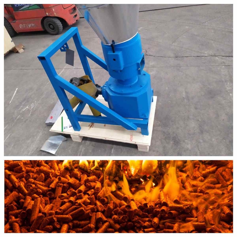 500-1000kg/H PTO σβόλος πριονιδιού βιομαζών μύλων 10-80hp σβόλων που κατασκευάζει τη μηχανή με το CE