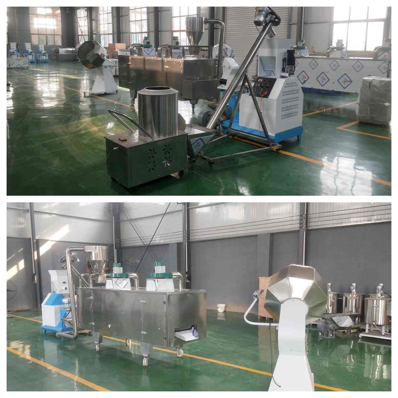 200-300kg/H μικρή μηχανή εξωθητών ψαριών γατών σκυλιών γραμμών παραγωγής ιχθυαλεύρου
