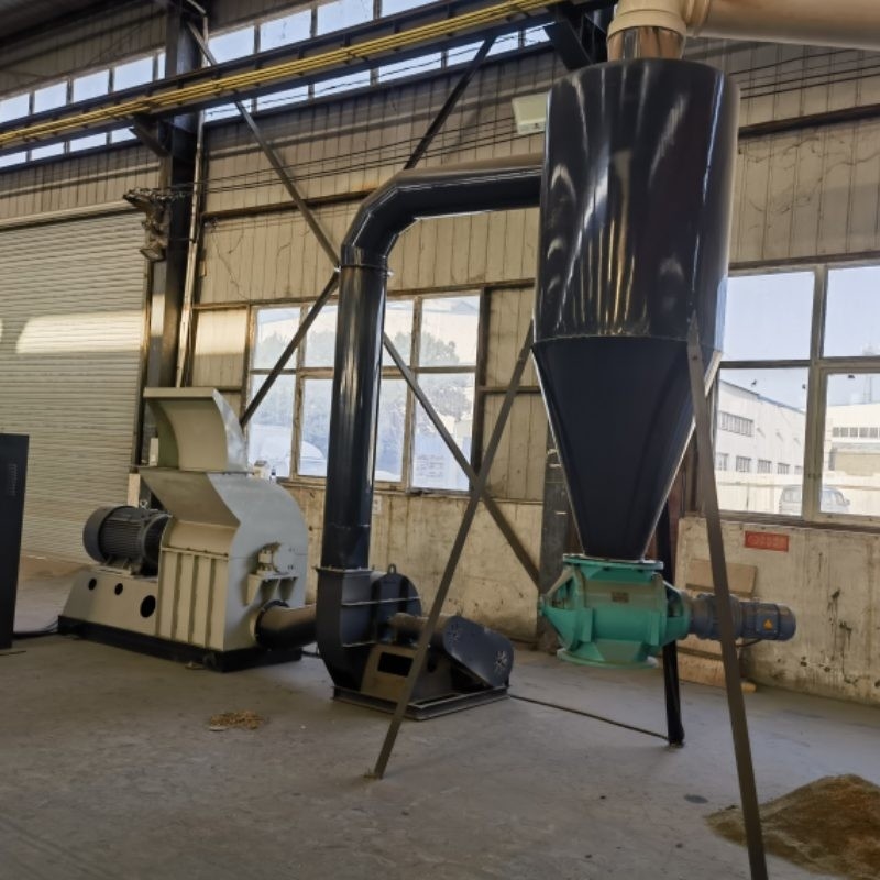 Μηχάνημα τροφοδοσίας πέλλετ 1-4T/H Automatic Wood Pellet Mill Wood Fuel Ring Die Feed Pellet