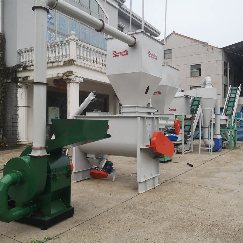 2t/H μέγεθος 1mm20mm γραμμών παραγωγής τροφών μωρών κοτόπουλου γραμμών παραγωγής σβόλων τροφών