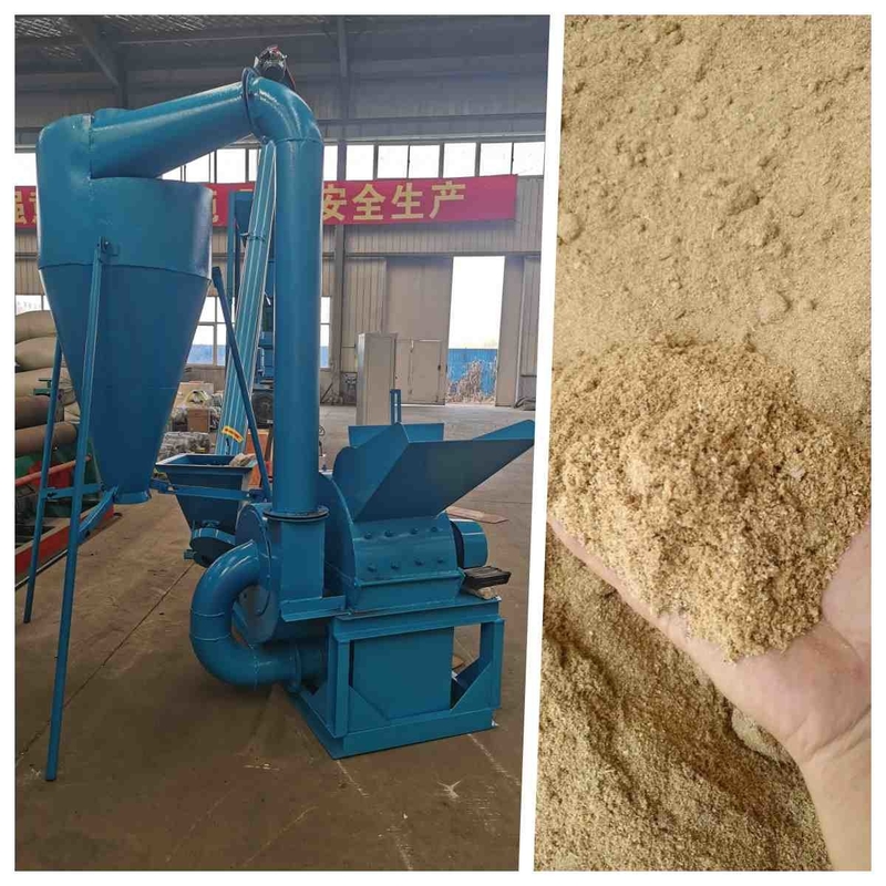 15kw 500kg/H διακλαδίζεται ξέσματα ξύλινων τσιπ ξύλινων τσιπ που συντρίβουν τη μηχανή 420-3 μύλων