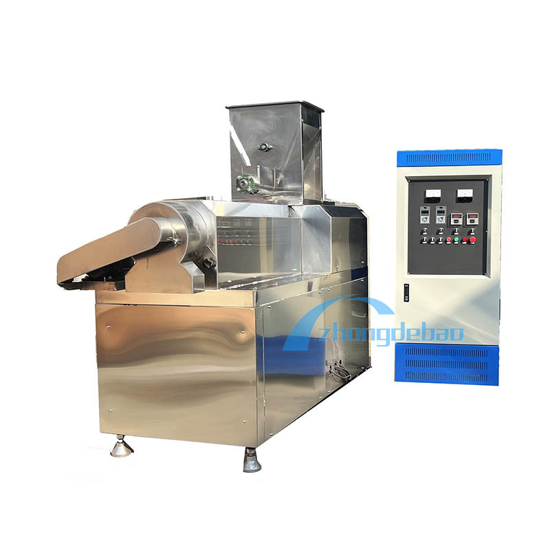 Fish Dry Type Fish Feed Extruder Dog Food Pellet Making Machine Twin Screw