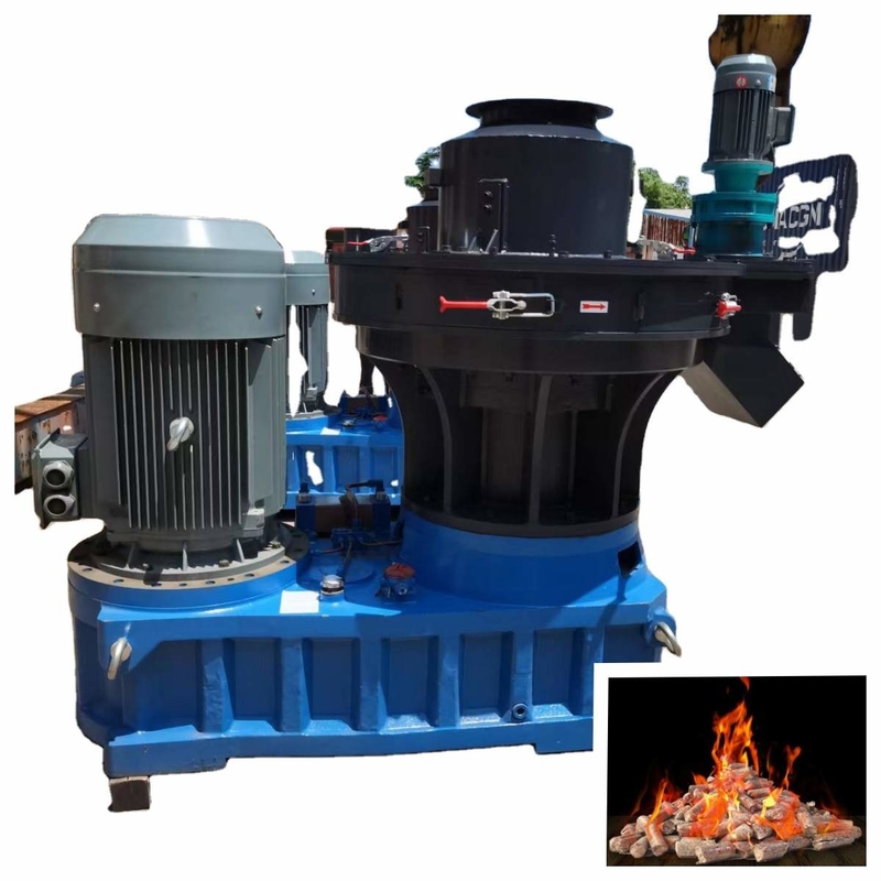 800-1000kg/H ξύλινος μύλος σβόλων κύβων δαχτυλιδιών φλοιών φυστικιών καρύδων μηχανών μύλων σβόλων