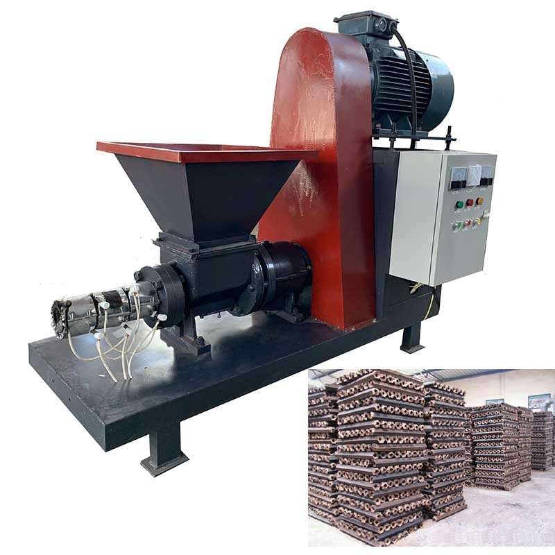 300kg/H Briquetting βιομαζών φλοιών ρυζιού ανθρακόπλινθος μίσχων καλαμποκιού μηχανών που κατασκευάζει τη μηχανή