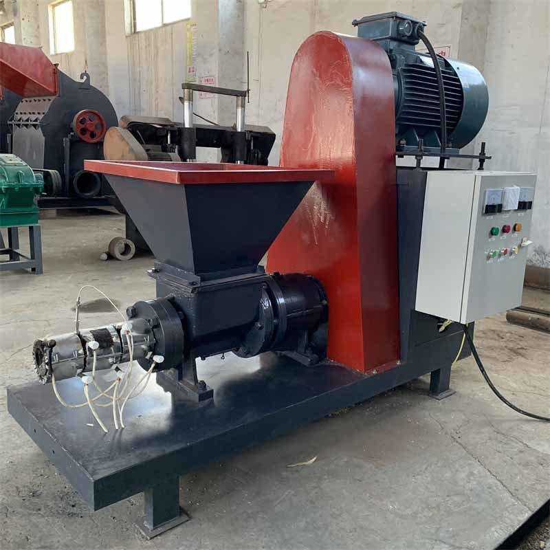 300kg/H Briquetting βιομαζών φλοιών ρυζιού ανθρακόπλινθος μίσχων καλαμποκιού μηχανών που κατασκευάζει τη μηχανή