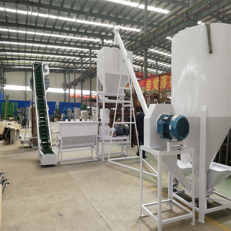 500-1000kg/h Γραμμή παραγωγής δερμάτων από ξύλο / Γραμμή παραγωγής δερμάτων από βιομάζα 118KW