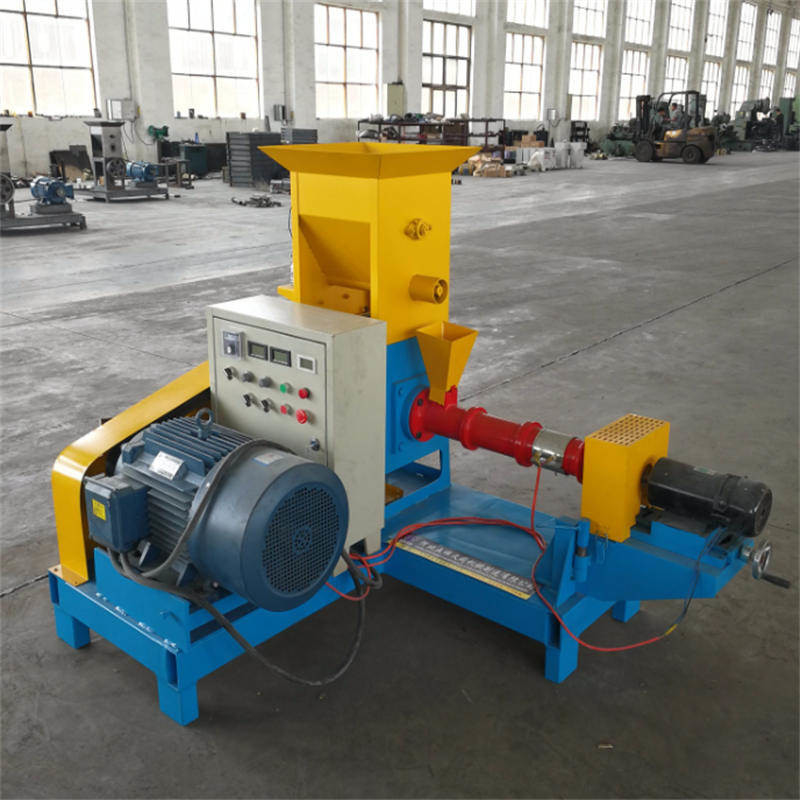 Απλή ξηρή Τύδης Extruder Φαγητό ψαριών πλωτές ψαροτροφές πελετών 60-80 kg/ώρα