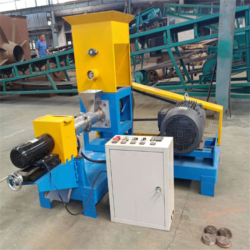Απλή ξηρή Τύδης Extruder Φαγητό ψαριών πλωτές ψαροτροφές πελετών 60-80 kg/ώρα