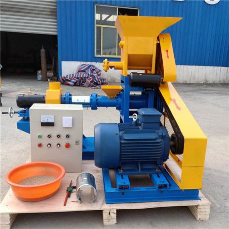 Απλή ξηρή Τύδης Extruder Φαγητό ψαριών πλωτές ψαροτροφές πελετών 60-80 kg/ώρα