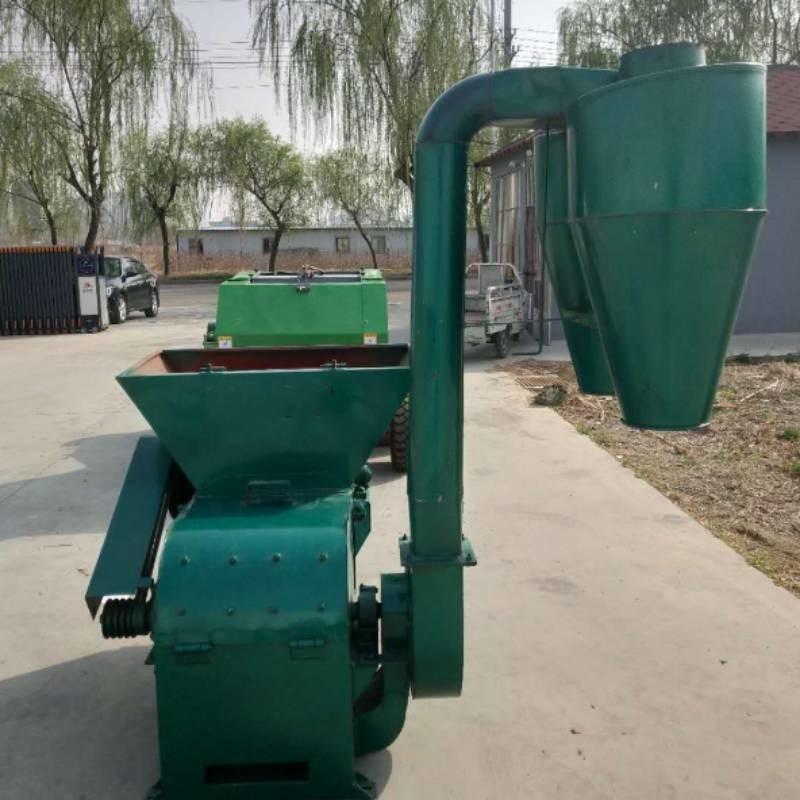 0.9-2t/H Output Grinder Crusher Machine 22kw Προσαρμοσμένο χρώμα Χτύπημα ξύλου