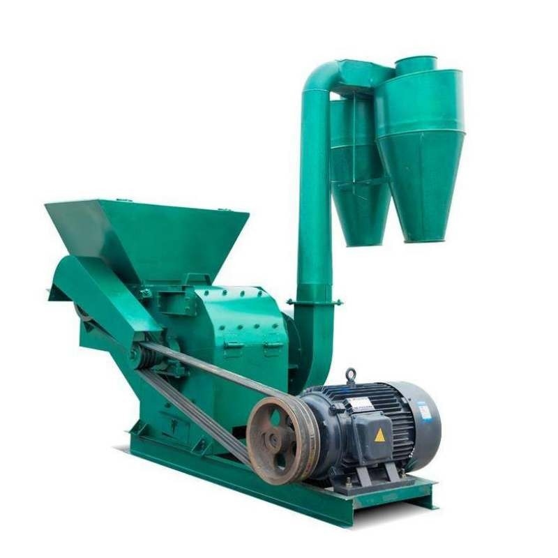 0.9-2t/H Output Grinder Crusher Machine 22kw Προσαρμοσμένο χρώμα Χτύπημα ξύλου
