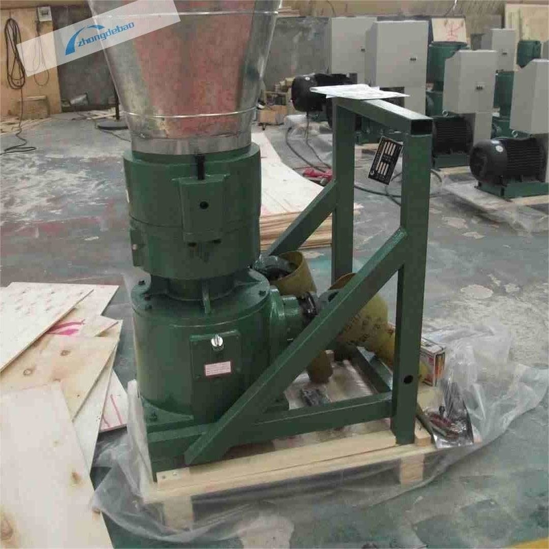 15-55 HP ΠΤΟ Φαγητό ξύλινο μύλο πελετών 100-450 kg/h Για ζωοτροφές πουλερικών ή βιομάζα