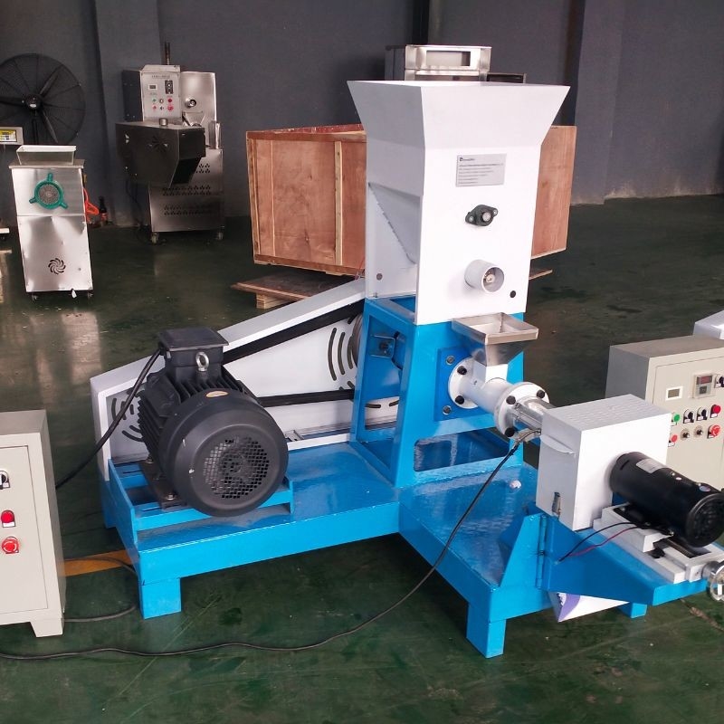 DGP ξηρός τύπος πλωτής τροφής ψαριών Extruder τροφίμων σκύλου Single Screw Granulator Σπόροι Σπόροι καλαμπόκι καλαμπόκι Σόγια Extruder