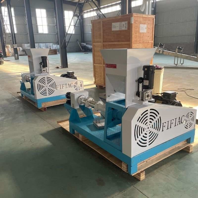 DGP ξηρός τύπος πλωτής τροφής ψαριών Extruder τροφίμων σκύλου Single Screw Granulator Σπόροι Σπόροι καλαμπόκι καλαμπόκι Σόγια Extruder