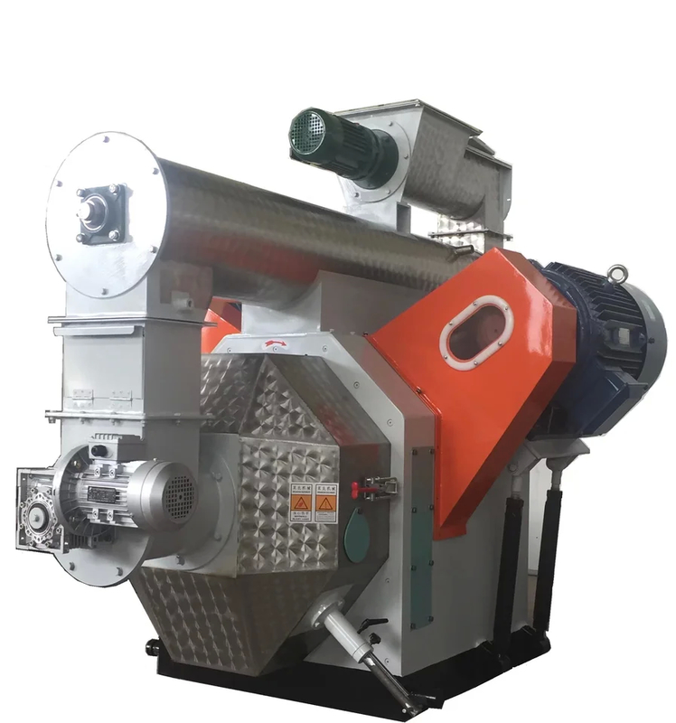 Προσαρμοσμένο Voltage Pellet Mill Machine με χωρητικότητα 0,8-4t / H Εύκολη συντήρηση