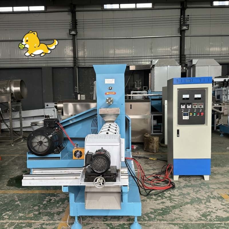 500-1000kg Extruder τροφοδοσίας σκύλων ζώων με ισχύ 5,5-132kw για την παραγωγή τροφίμων ζώων