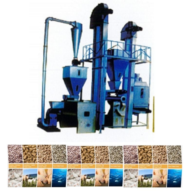 1-12 mm μέγεθος σφαιριδίων ζωοτροφών Γραμμή παραγωγής σφαιριδίων ζωοτροφών