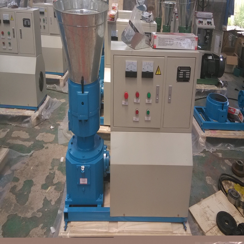 90-120kg/h Τροφοδοσία ζωοτροφών Τροφοδοτική μηχανή πελετών χαμηλού κόστους