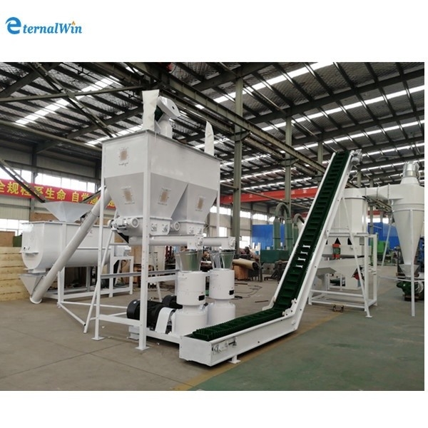 1000-5000kg/h Μηχανή παρασκευής ξύλινων πυριτίων Ολόκληρο σύνολο