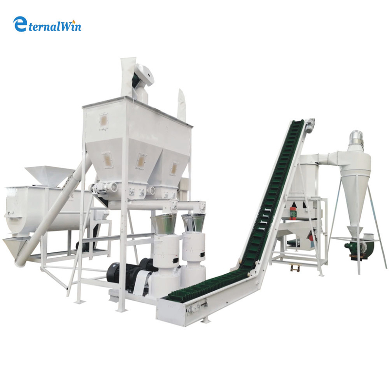1000-5000kg/h Μηχανή παρασκευής ξύλινων πυριτίων Ολόκληρο σύνολο