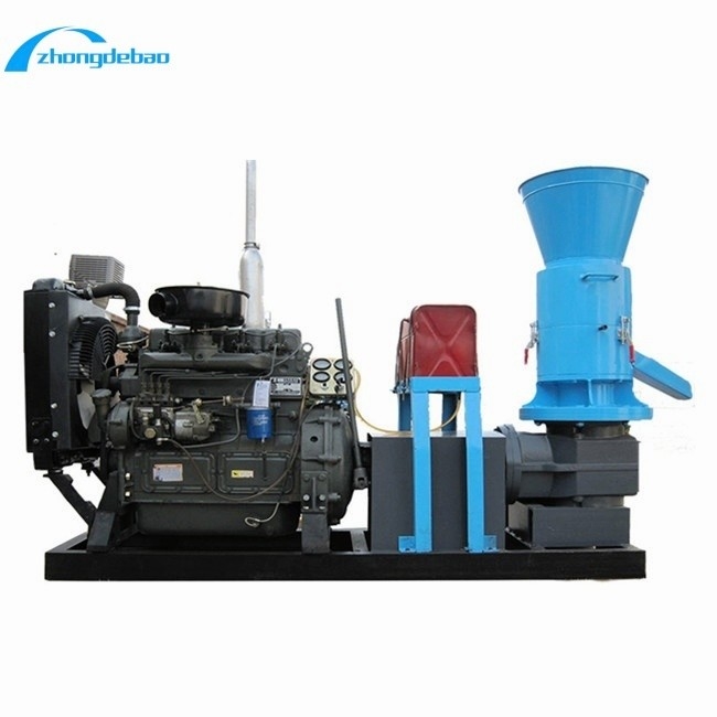 Δύναμη κινητήρα ντίζελ τύπου 10HP Μηχανή επεξεργασίας σφαιρίδων ζωοτροφών 90-120kg/h ισχύος Μηχανή κατασκευής σφαιριδίων ζωοτροφών