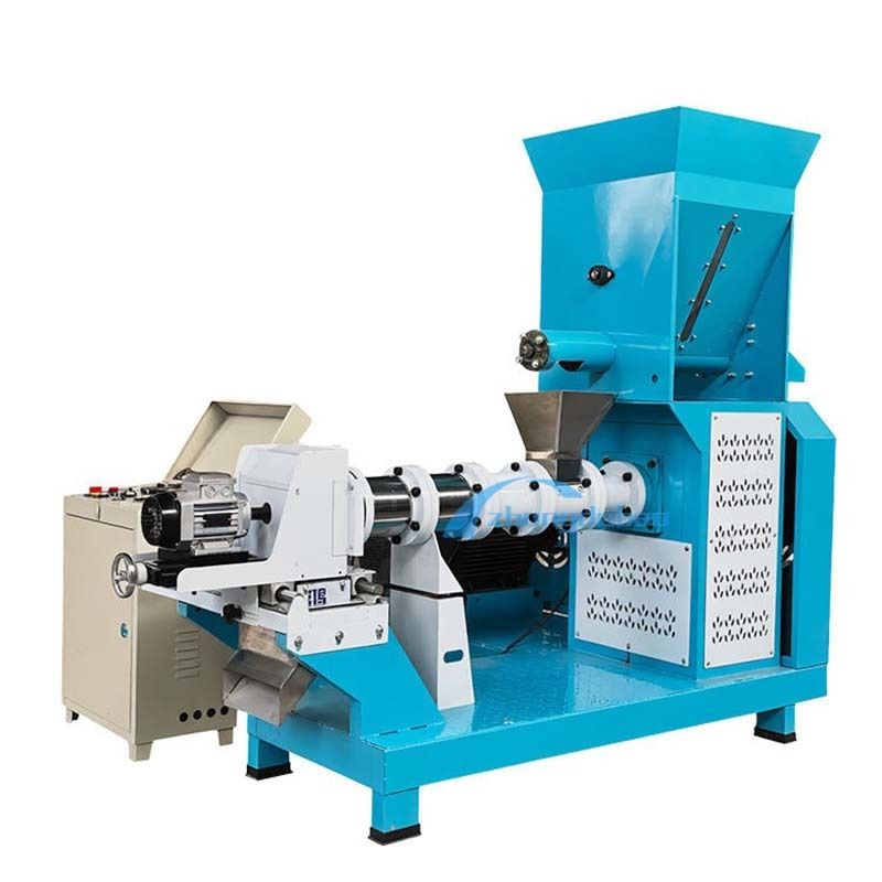 500KG / H τροφή σκυλιών για κατοικίδια ζώα Τροφή γαρίδας Εκχύλιση κατασκευής μηχανής Αερομεταφερόμενη γραμμή παραγωγής ζωοτροφών ψαριών Για εργοστάσιο τροφίμων με σφαιρίδια