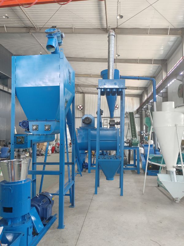 Προσαρμόσιμη Γραμμή Παραγωγής Συσσωματωμάτων Ζωοτροφών με Οδηγό Εγκατάστασης Μηχανικού και Τροφοδοσία 380V/50Hz/3Phase