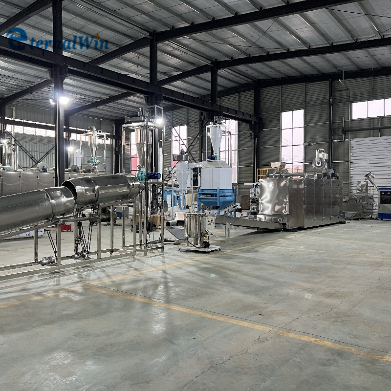 φ95mm Screw Diameter Floating Fish Feed Production Line with CE Certificate 0.8-10mm Feed Pellet Size