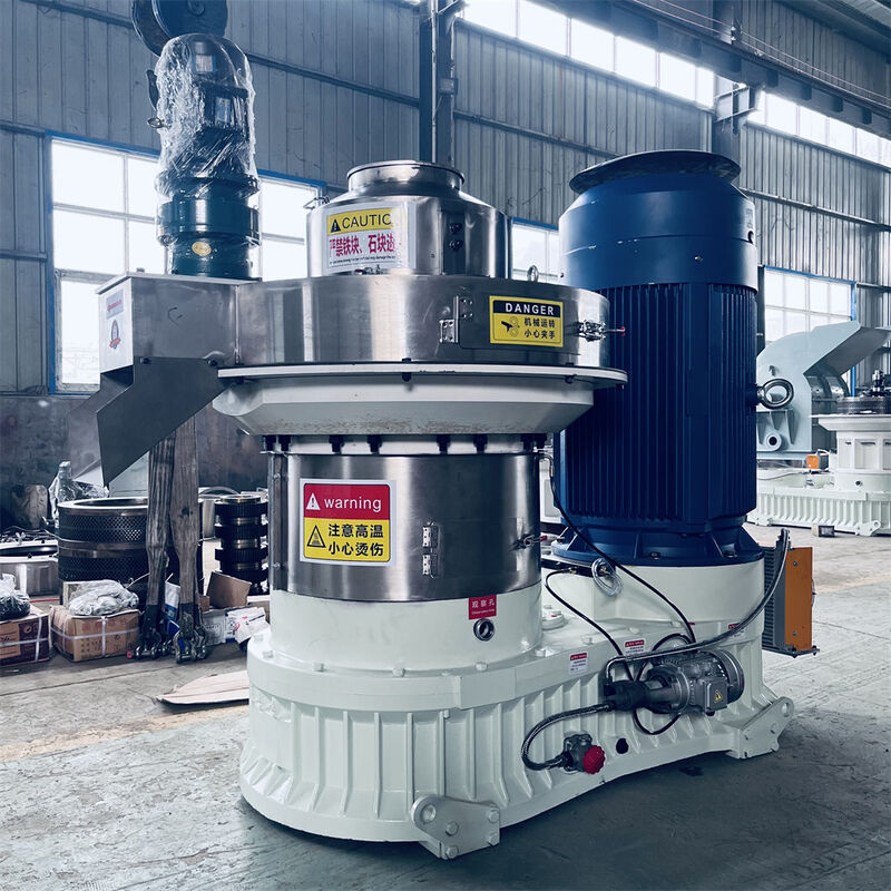 Vertical Structure High-Pressure Pelleting Energy Saving Ring Die Wood Pellet Mill for Biomass Fuel