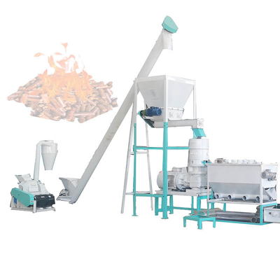 500-600kg/H ξύλινος σβόλος που κάνει το πριονίδι μηχανών τις ξύλινες εγκαταστάσεις σβόλων