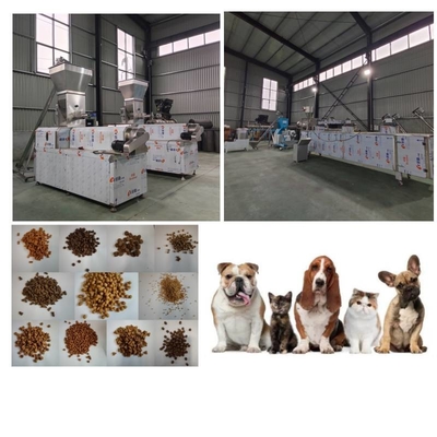 50-5000kg/H ψάρια Pet που ξεφυσούν το σβόλο τροφών που κατασκευάζει τις εγκαταστάσεις για εμπορικό