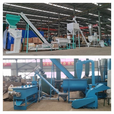 3kw-30kw Pelletizer ζωοτροφών εγκαταστάσεις 380V 50HZ τροφών σβόλων πουλερικών χάλυβα άνθρακα