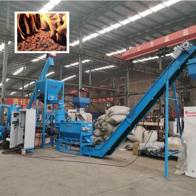 Πλήρες πριονίδι γραμμών παραγωγής 30t/H σβόλων βιομαζών που κατασκευάζει τη μηχανή