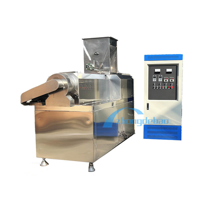 Fish Dry Type Fish Feed Extruder Dog Food Pellet Making Machine Twin Screw