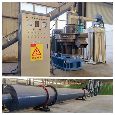 1.5-2t/H σβόλος πριονιδιού που κάνει τη βιομάζα μηχανών την κάθετη μηχανή σβόλων κύβων δαχτυλιδιών