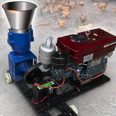Μηχανή πετσέτας για κοτόπουλο με ντίζελ 30HP 2200r