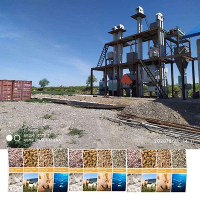 1-12mm τροφοδοτική μηχανή πελετών γραμμής εργοστάσιο ζώα κτηνοτροφία βοοειδή τροφή μηχανή