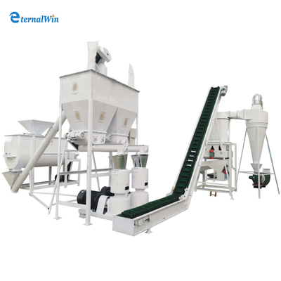 1000-5000kg/h Μηχανή παρασκευής ξύλινων πυριτίων Ολόκληρο σύνολο
