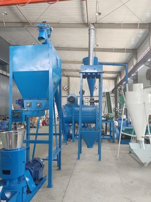 Προσαρμόσιμη Γραμμή Παραγωγής Συσσωματωμάτων Ζωοτροφών με Οδηγό Εγκατάστασης Μηχανικού και Τροφοδοσία 380V/50Hz/3Phase