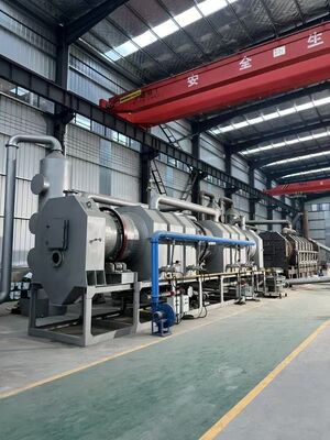 Ενεργειακή εξοικονόμηση Αειφόρος συνεχής φούρνος άνθρακα βιομάζας για γεωργικά απόβλητα